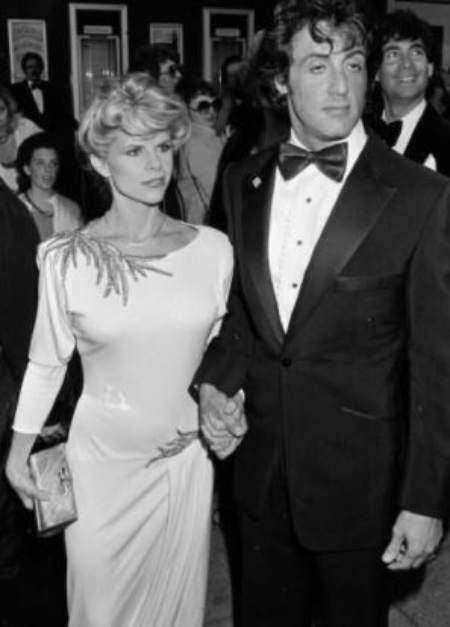 Sasha Czack with Sylvester Stallone